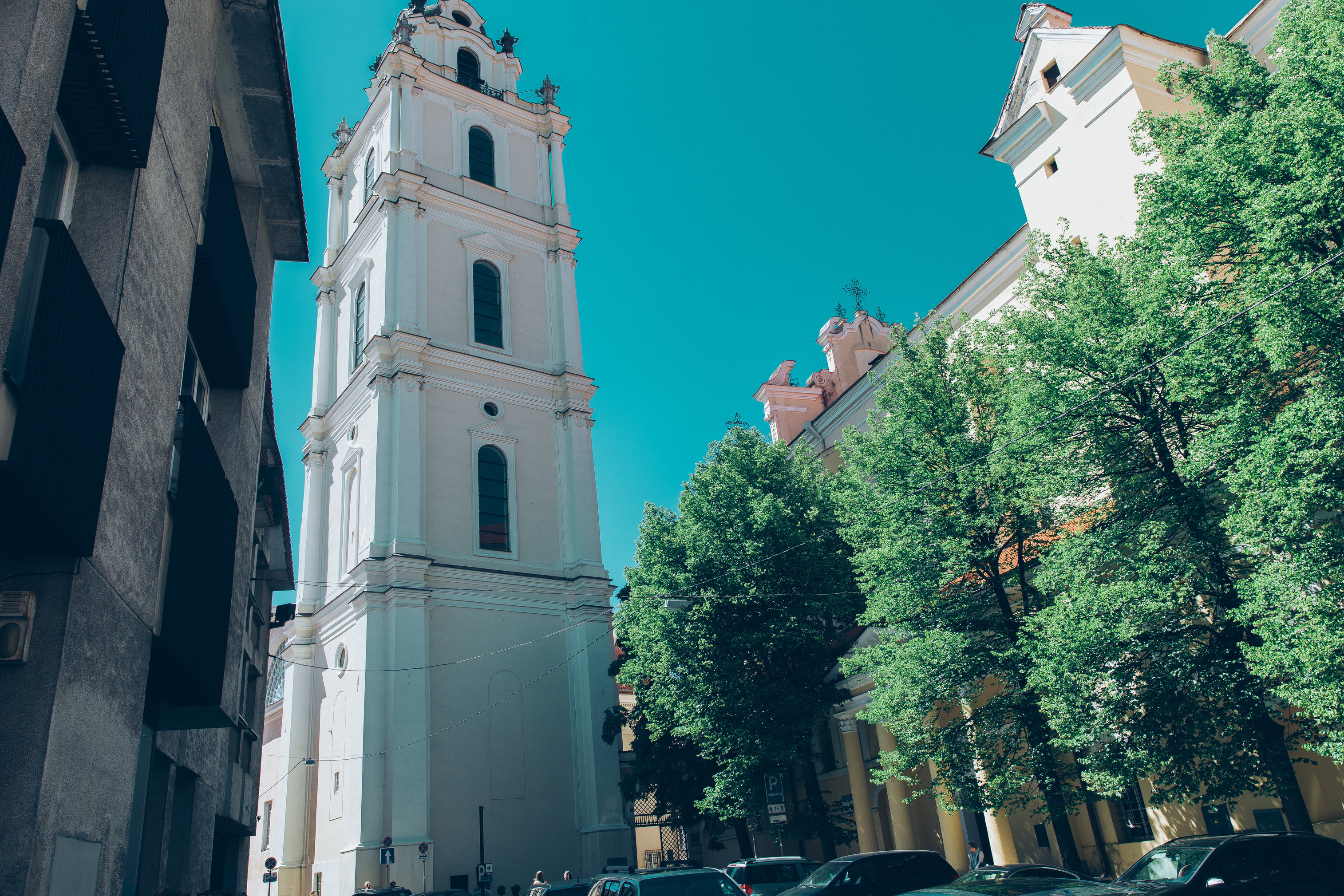 Johns' Church Bell Tower in Vilnius