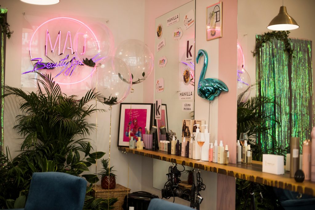 Mad Beauty Squad salon in Vilnius