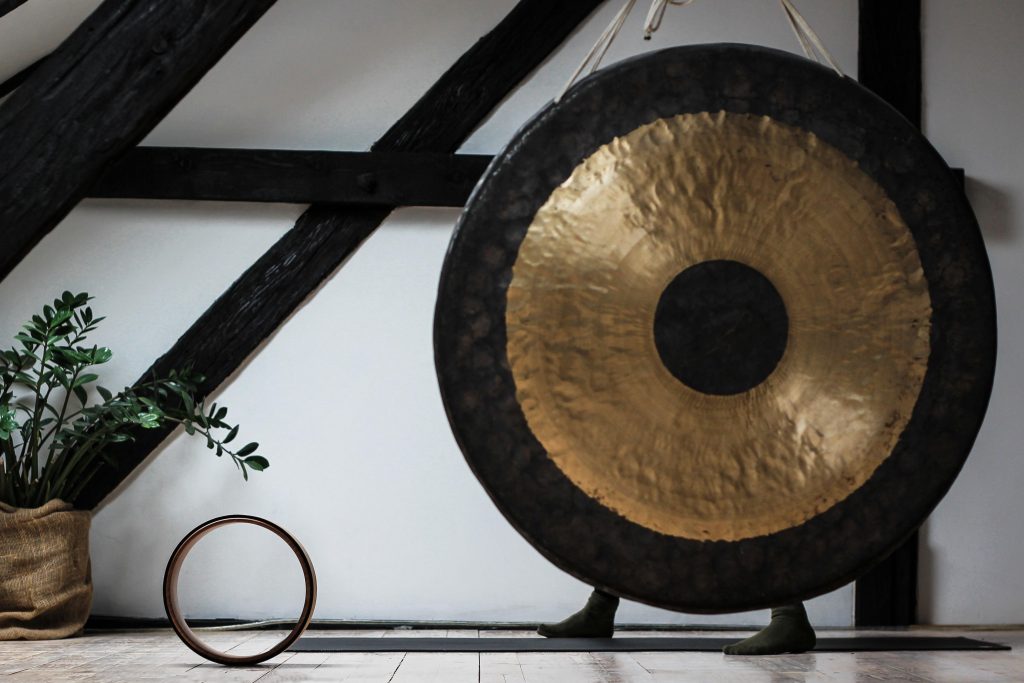 Gong therapy session in Vilnius