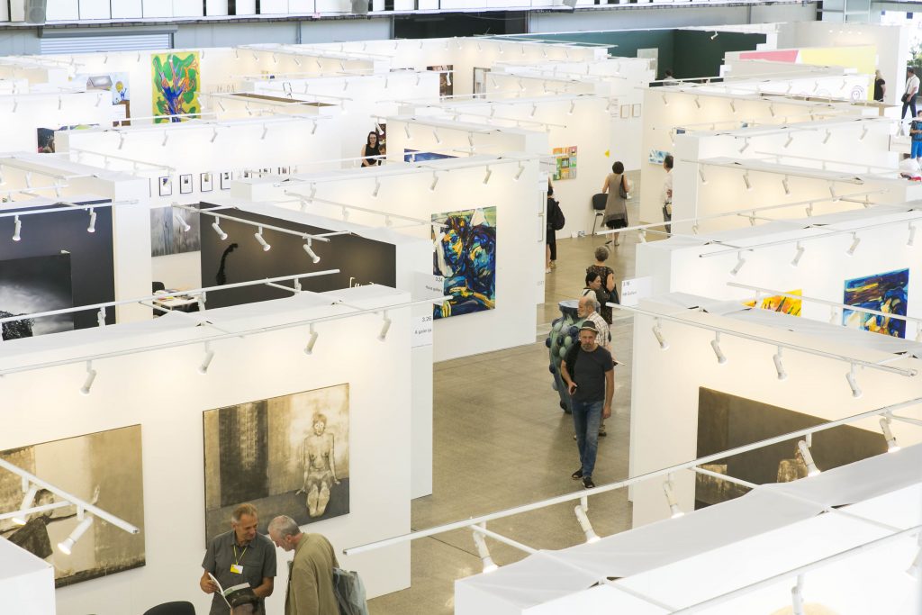 Art fair exhibition in Vilnius Litexpo