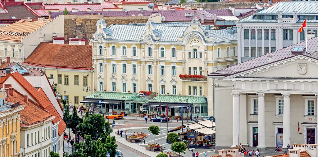 Exterior Radisson Blu hotel Vilnius