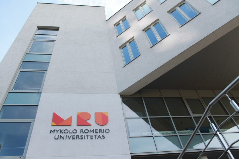 Law university in Vilnius. MRU.
