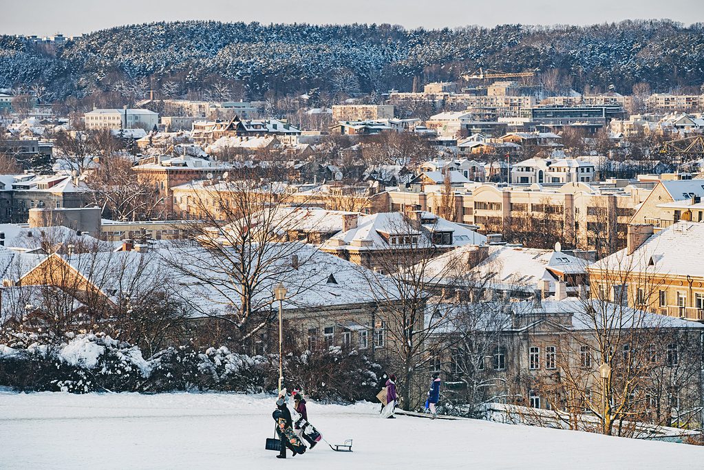 View of Vilnius by Nicolas Yger